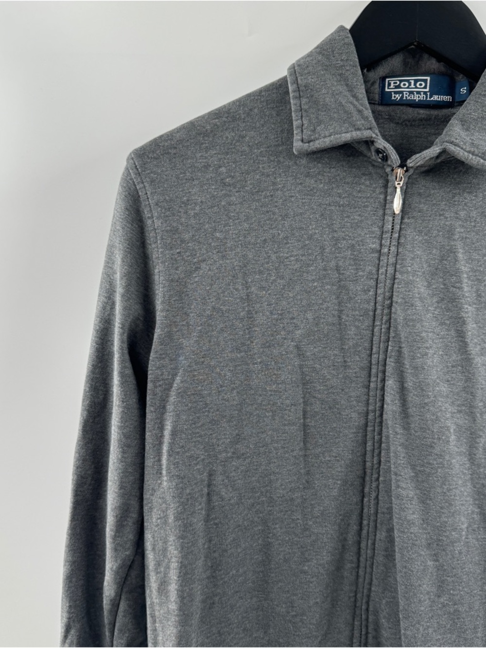 Polo Ralph Lauren Grey Zip Up Hoodie – Men’s Small - Picture 2 of 8